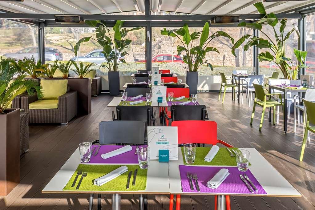 Hotel Zentral Castellana Norte Madrid Restaurang bild