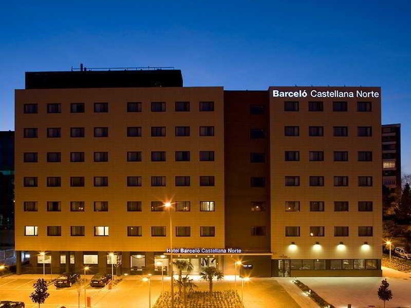 Hotel Zentral Castellana Norte Madrid Exteriör bild